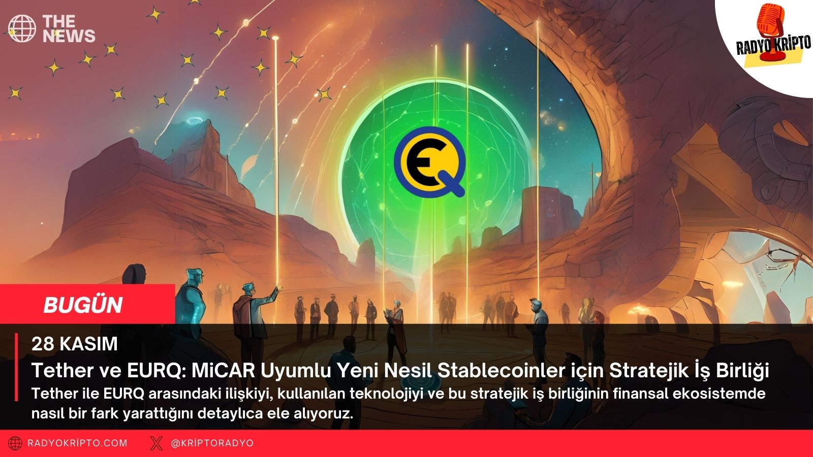 Tether ve EURQ MiCAR Uyumlu Yeni Nesil Stablecoinler için Stratejik İş Birliği